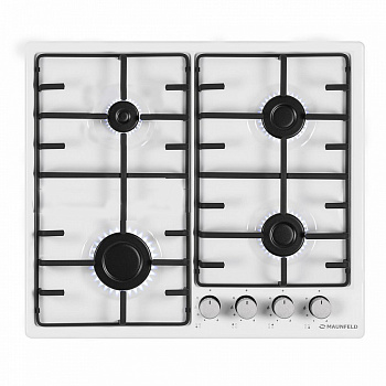 Газовая варочная панель Maunfeld EGHE.64.3STS-EW