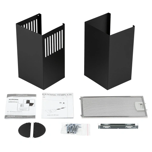 Вытяжка KRONA AURORA 600 black S