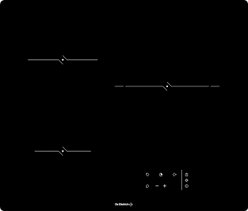 Электрическая варочная панель De Dietrich DPV4502B