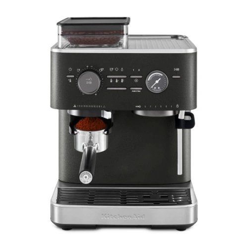 Полуавтоматическая эспрессо-машина KitchenAid 5KES6551EBK, чугун