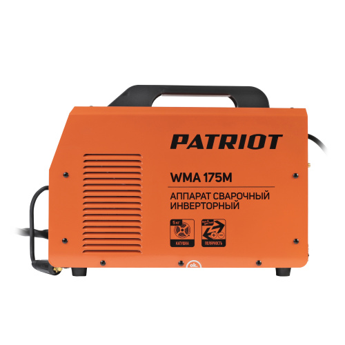 Полуавтомат сварочный инверторный PATRIOT WMA 175M MIG/MAG/MMA