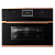 Компактный духовой шкаф с микроволнами Kuppersbusch CBM 6330.0 S7 Copper