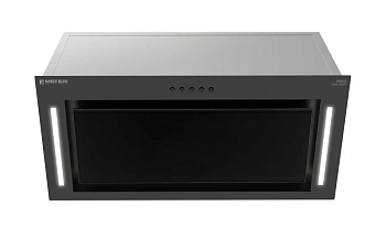 Полновстраиваемая вытяжка Meferi INBOX60BK GLASS POWER