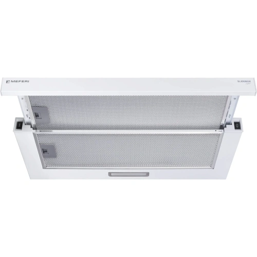 Телескопическая вытяжка MEFERI SLIDEBOX60WH LIGHT