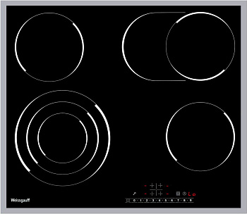 Стеклокерамическая панель Weissgauff HV 643 BSX