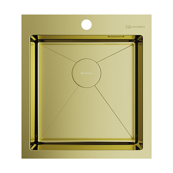 Мойка Omoikiri Akisame 46-LG нерж. сталь/светлое золото