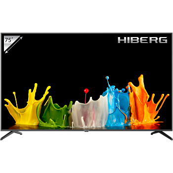 Телевизор Hiberg 75Y UHD
