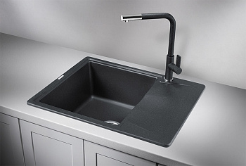 Кухонная мойка Granula Гранула GR-6201, чёрный