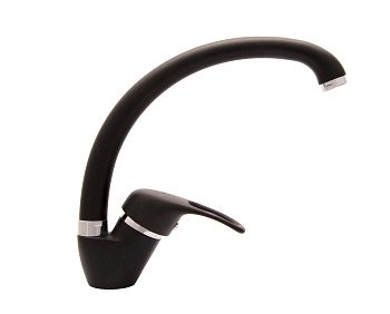 Кухонный смеситель Florentina Омега Черный