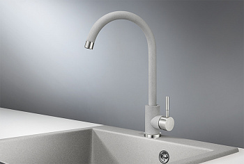 Смеситель для кухни Granula Стандарт ST-4031, базальт