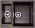 Кухонная мойка Zigmund & Shtain RECHTECK 600.2 ШВЕЙЦ.ШОКОЛАД