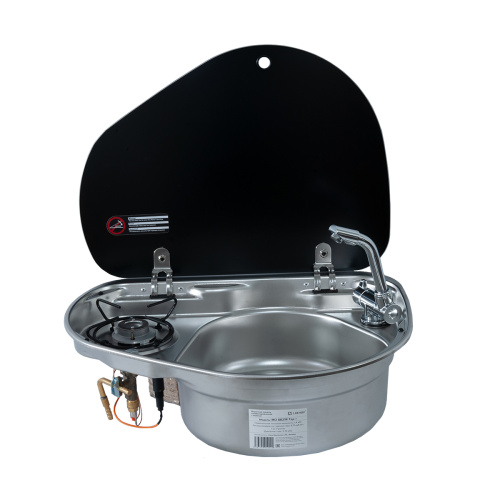 Варочная панель комбинированная с мойкой Libhof MO 8821R Tap +