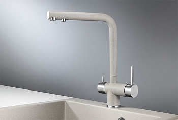 Смеситель для кухни Granula GR-2305, базальт