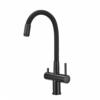 Смеситель для кухни Milacio Ultra 560 черный