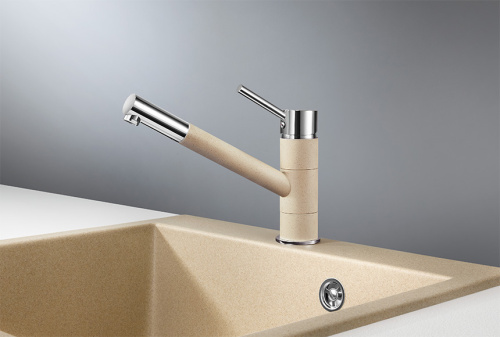 Смеситель для кухни Granula GR-0010, песок