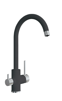 Кухонный смеситель Florentina Клио FL Черный