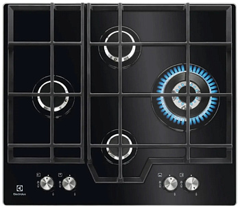 Газовая варочная поверхность Electrolux KGG6456K черный
