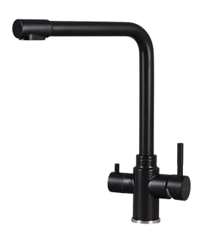 Кухонный смеситель Kuppersberg Geo KG2385CR BLACK