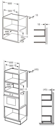 Встраиваемая микроволновая печь De Dietrich DMG2508B