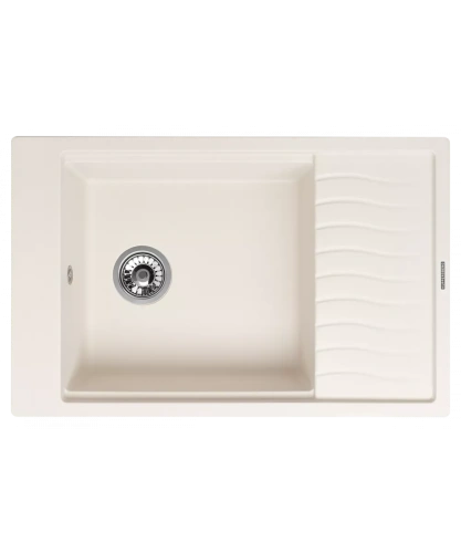 Кухонная мойка Kuppersberg MILA 1B1D WHITE