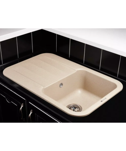 Кухонная мойка Kuppersberg LIRA 1B1D SAND