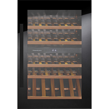 Встраиваемый винный шкаф Kuppersbusch FWK 2800.0 S2 Black Chrome