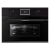 Компактный духовой шкаф с микроволнами Kuppersbusch CBM 6330.0 S6 Black Steel