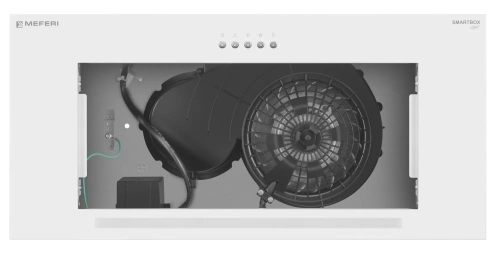 Полновстраиваемая вытяжка Meferi SMARTBOX60WH LIGHT