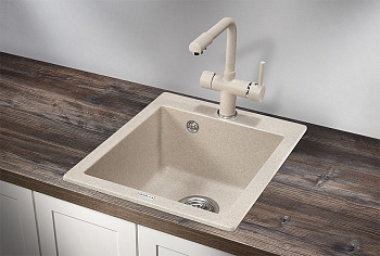 Кухонная мойка Granula Гранула GR-4201, пирит