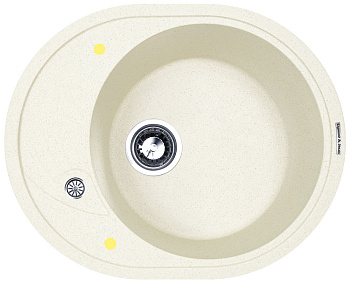 Кухонная мойка Zigmund & Shtain KREIS OV 575 КАМЕН.СОЛЬ