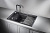 Кухонная мойка Granula Kitchen Space KS-7305, шварц