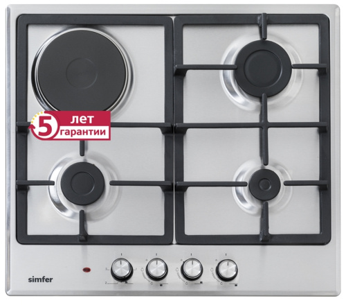 Комбинированная варочная поверхность Simfer H60V31M516
