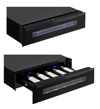 Встраиваемый винный шкаф Pando PVMC 15-5CR