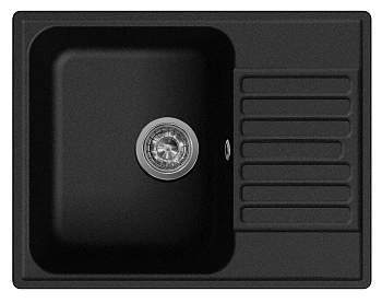 Кварцевая мойка Lex Garda 620 Black