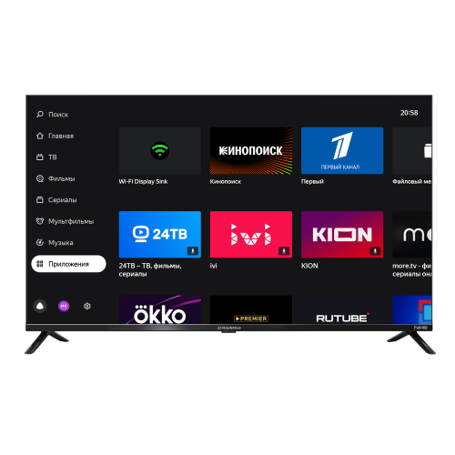 Телевизор Maunfeld MLT43FSX02