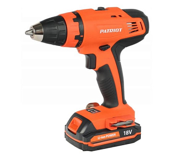 Аккумуляторная дрель-шуруповерт PATRIOT BR 180Li 180301540