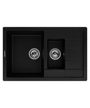 Кухонная мойка Kuppersberg MODENA 1,5B1D BLACK