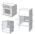 Электрический духовой шкаф Midea MO23001GW