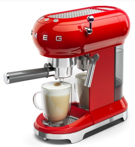 Кофемашина-эспрессо Smeg ECF01RDEU