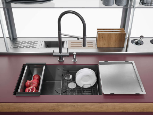 Смеситель Omoikiri Kanto-AZ латунь/azur blue