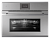 Компактный духовой шкаф с микроволнами Kuppersbusch CBM 6550.0 G3 Silver Chrome