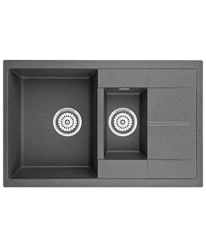 Кухонная мойка Kuppersberg MODENA 60 NL 1,5B1D DARK ROCK