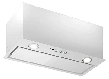 Полновстраиваемая вытяжка Elikor Cube 60П-1000 Белый SM/белый