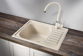 Кухонная мойка Granula Гранула GR-5801, пирит