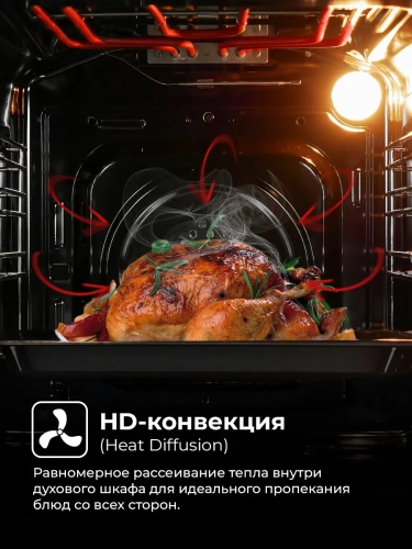 Электрический духовой шкаф Lex EDM 4570 WH