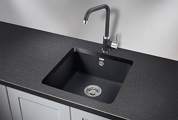 Кухонная мойка Granula Гранула GR-3801, шварц