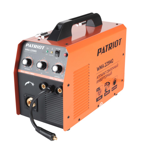 Полуавтомат сварочный инверторный PATRIOT WMA 225MQ MIG/MAG/MMA