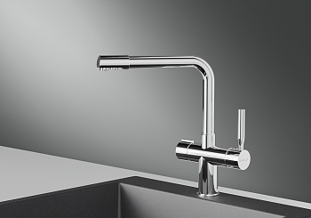 Смеситель для кухни Granula GR-2088, хром