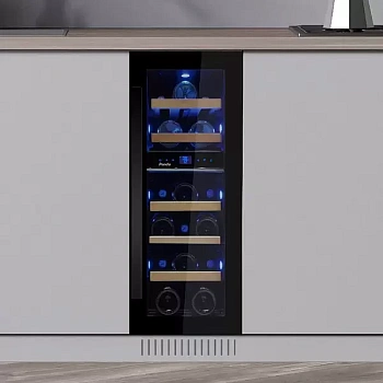 Встраиваемый винный шкаф Pando PVMB 30-16CRL