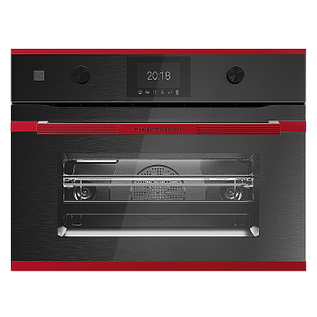 Компактный духовой шкаф с микроволнами Kuppersbusch CBM 6350.0 GPH 8 Hot Chili